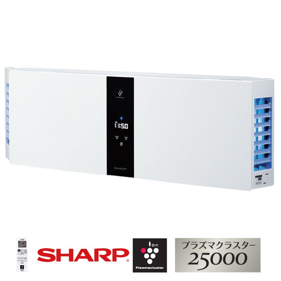SHARP FU-M1000 壁掛け／棚置き兼用型プラズマクラスター空気清浄機 | 家電通販ナカデン